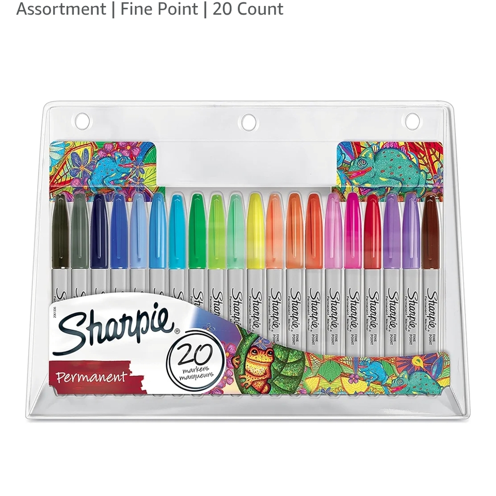Sharpie Permanent Markers Assorted Colors